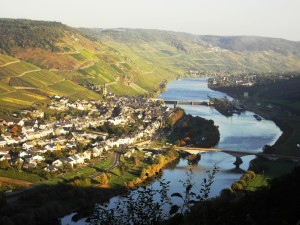 Zeltingen von oben